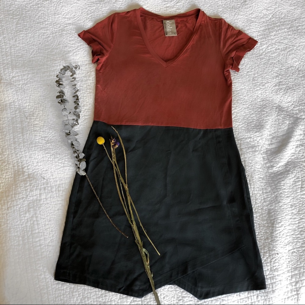 Anthropology Dolan LeftCoast ColorBlock dress Sz S